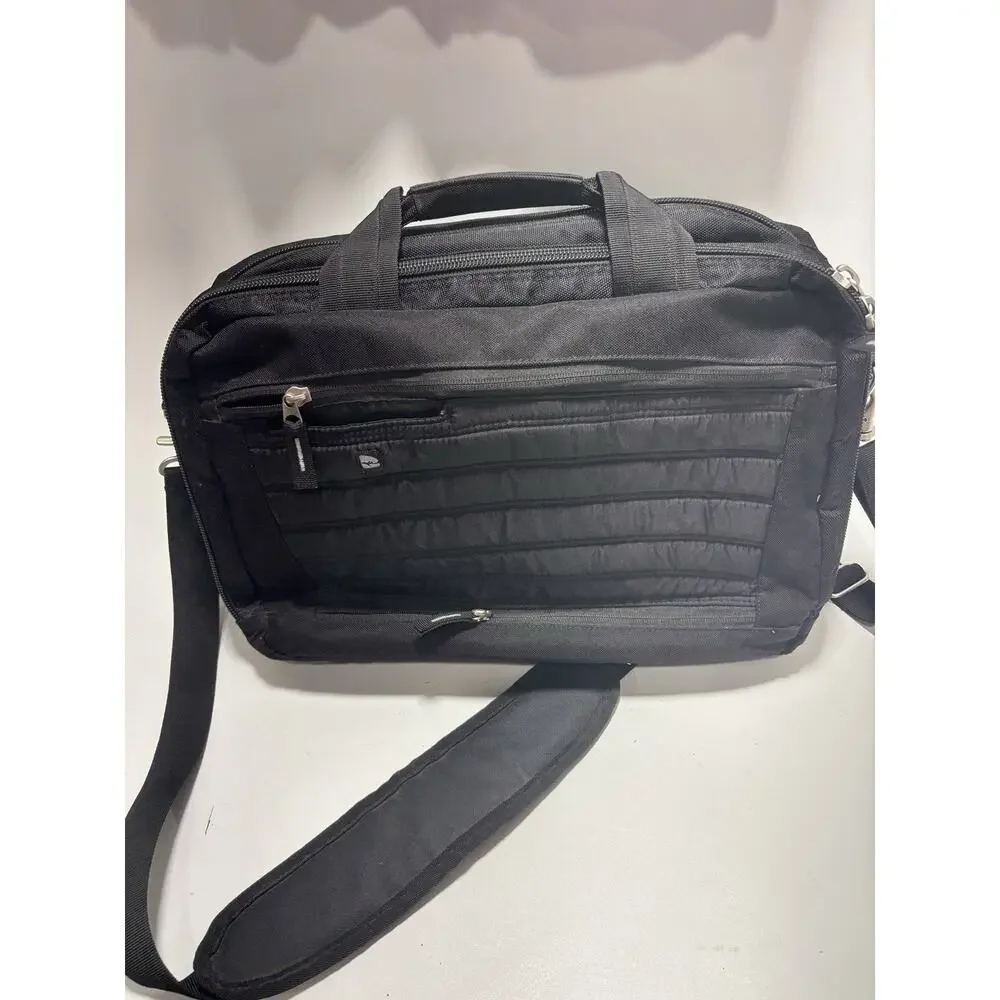OGIO Laptop Messenger Bag Black Business Computer Briefcase